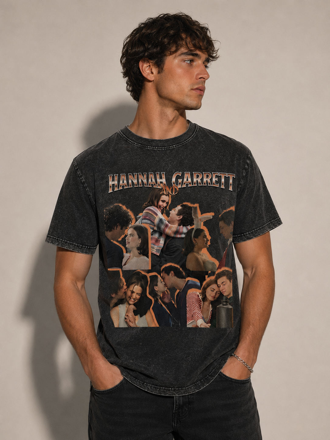 Vintage Washed Cotton T-Shirt – Off Campus Inspired