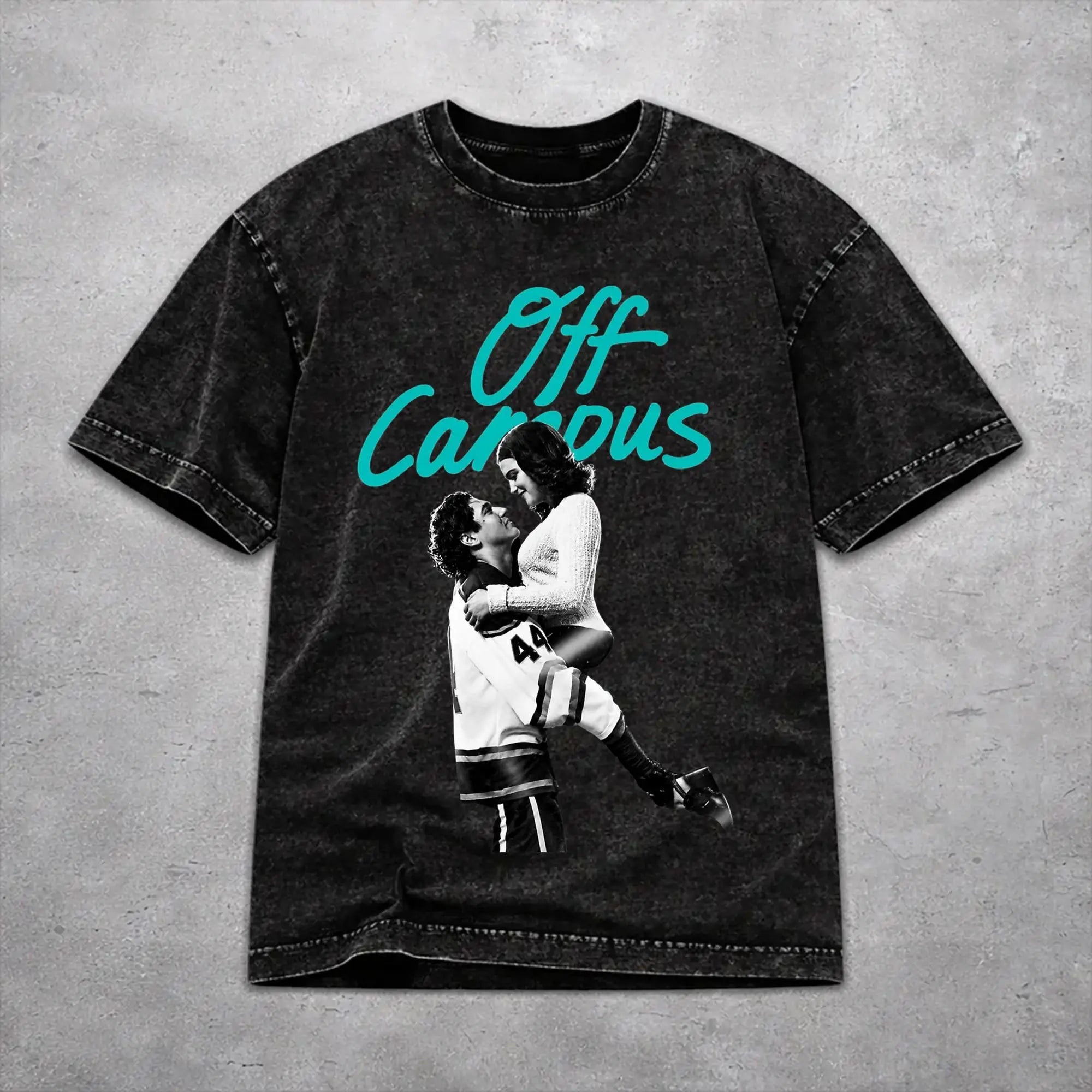 Vintage Washed Cotton T-Shirt – Off Campus Inspired