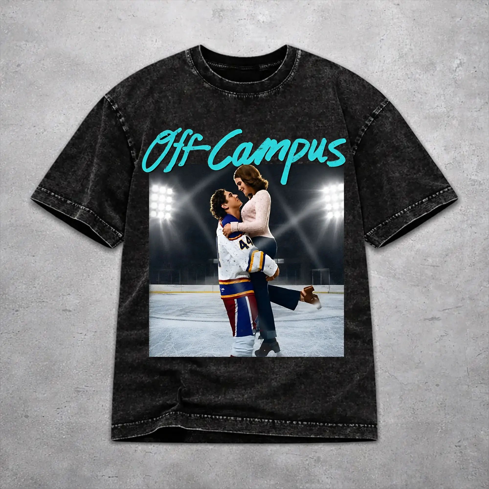 Vintage Washed Cotton T-Shirt – Off Campus Inspired